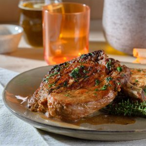 Braciola di maiale al forno
